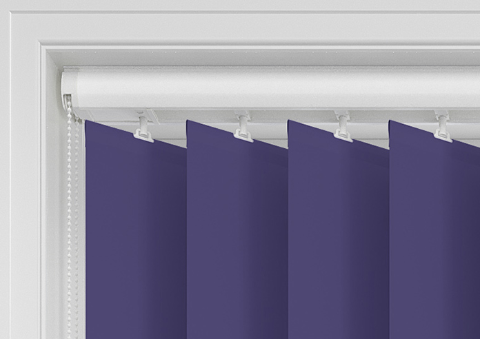 Trinity (Blackout), Royal Blue - Vertical Blind - Image 12